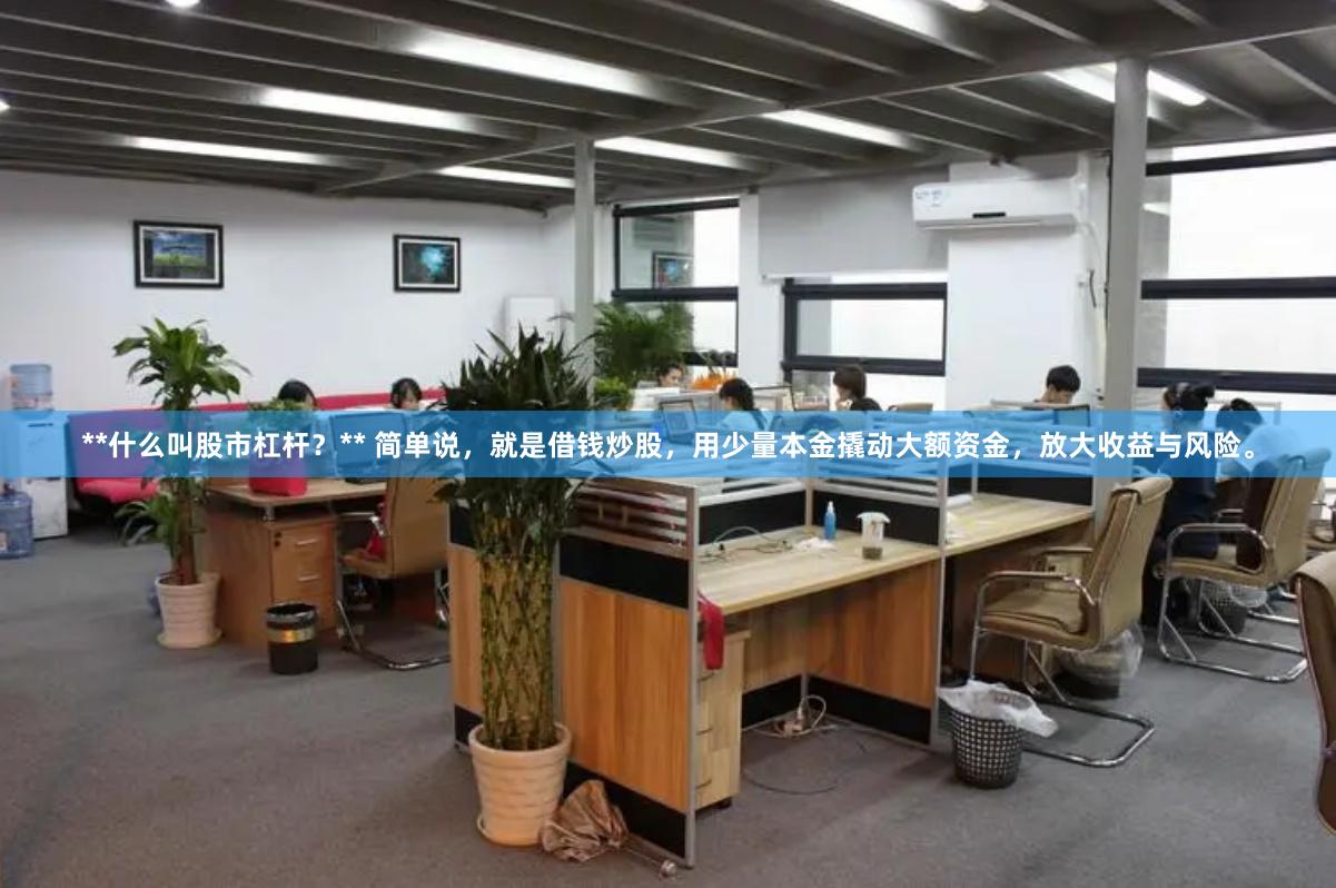 **什么叫股市杠杆？** 简单说，就是借钱炒股，用少量本金撬动大额资金，放大收益与风险。